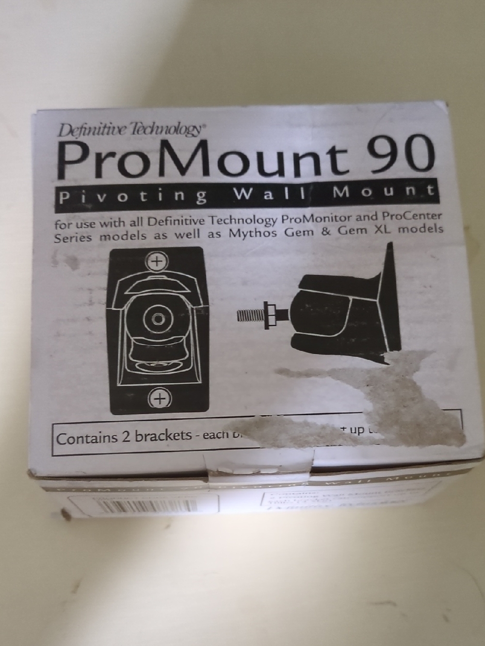 Definitive Technology ProMount 90 Pivoting Wall Mount -